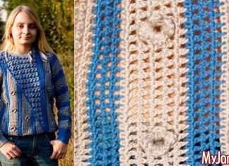 Блузон в смужку