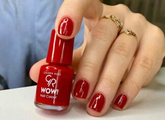 Лак на будь-який випадок життя. Прекрасний червоний від goldenrose wow! nail colour 51