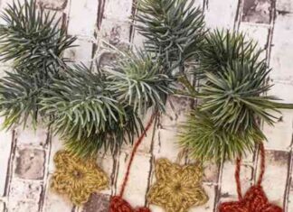 Зірочка з джуту гачком за 5 хвилин!