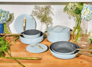 Весняне пробудження: Кухонна магія Дрю Беррімор у відтінку гортензії