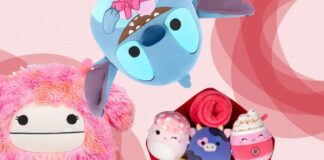 Новая коллекция Squishmallows ко Дню святого Валентина 2026 года