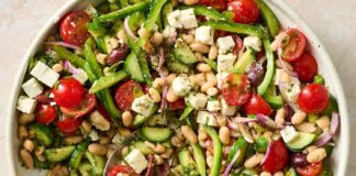 Elimina la lattuga. Mangia i fagioli.
